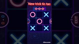 New trick tic tac toe game [upl. by Estell]