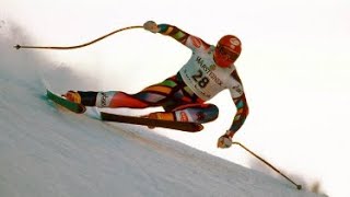 Patrick Ortlieb wins downhill Kitzbühel 1994 [upl. by Kcin]