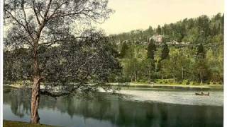 Jennifer White Vocal and Celtic Harp performing Loch Lomond with 1890s photos0001wmv [upl. by Amoakuh]