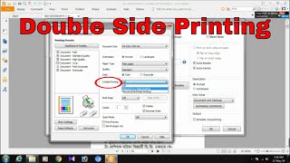 How to print TwoSided Manually Duplex Printing l Both side printing by your home printer l [upl. by Schroth]