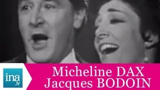 Micheline Dax et Jacques Bodoin quotTonightquot live officiel  Archive INA [upl. by Eillod]