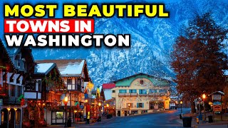 10 Most Beautiful Towns in Washington [upl. by Griffy]