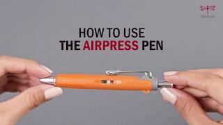 HOW TO USE THE AIRPRESS PEN [upl. by Corney]