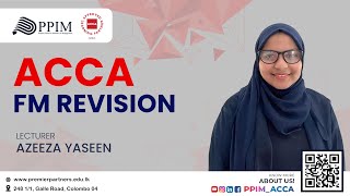 ACCA  FM Revision Game Plan Part  01 [upl. by Ibbed]