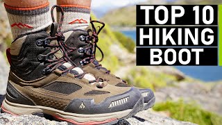 Top 10 Best Hiking Boots for Men [upl. by Sev37]