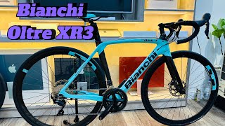 ROAD  Bianchi Oltre XR3 2022 Disc R7070  Fulcrum Racing DB 818 Italia 🇮🇹 [upl. by Woodall57]