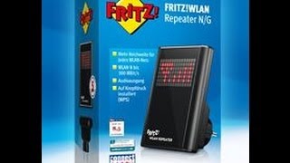 AVM FritzWLAN Repeater zurücksetzen reset [upl. by Walton170]