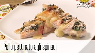 VideoPic  Pollo pettinato agli spinaci [upl. by Anirroc607]