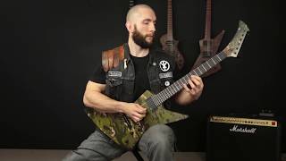 Steiner Kraus Guitars  Multicam Tropic Guitar [upl. by Aved]