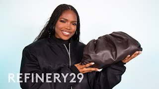 Grownish’s Ryan Destiny Reveals What’s In Her Bag  Spill It [upl. by Hctud187]