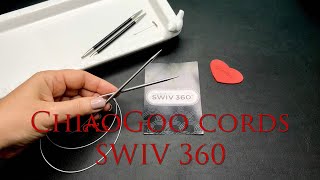 ChiaoGoo cords SWIV 360 [upl. by Cathi721]