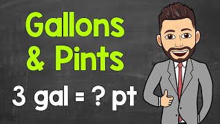 How Many Pints in a Gallon  Gallons to Pints amp Pints to Gallons [upl. by Aerised670]