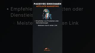 Passives Einkommen 💸 – Geld verdienen mit Affiliate Marketing [upl. by Kavanagh]