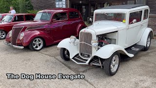 The Dog House Evegate Retro Car Meet [upl. by Adnoek]