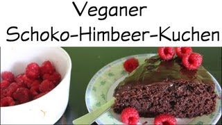 Veganer SchokoHimbeerKuchen [upl. by Wrand830]