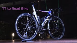 Wilier Super Chrono  TT to Aero Road Bike Conversion [upl. by Milde959]