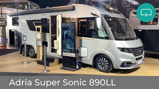 Premium Mercedes Motorhome  Adria Supersonic 890LL [upl. by Britni]