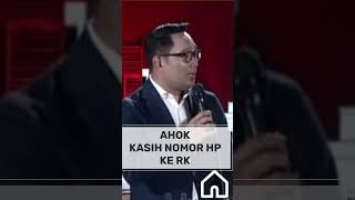 AHOK KASI NO HP KE RIDWAN KAMIL lucu funny [upl. by Giarg]