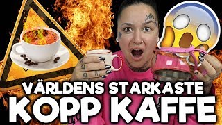 VÄRLDENS STARKASTE KAFFE  KLARVAKEN I EN VECKA [upl. by Pearla]