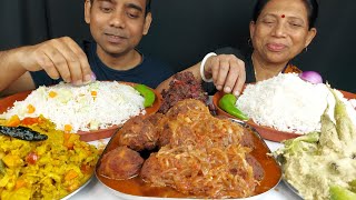 HEALTHY BENGALI LUNCH  DELICIOUS FOOD EATING SHOW [upl. by Margarida218]