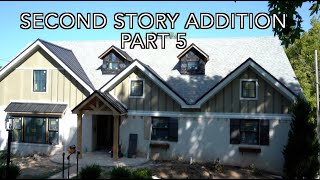 LampL Designs Second Story Addition  Part 5 [upl. by Eidnarb]