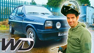 Elvis Strips amp Rebuilds A Classic Ford Fiesta Mk1 1300S  Wheeler Dealers [upl. by Aikal]