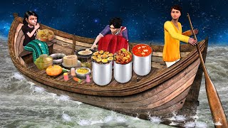 नौका यात्रा Boat Yatra Funny Bedtime Moral Stories Hindi Kahaniya New Funny Comedy Video [upl. by Narod]