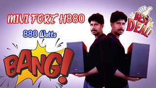 MIVI FORT 880 Soundbar With Subwoofers  Unboxing Review Anus world [upl. by Llerod]