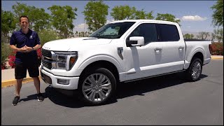 Is the 2024 Ford F150 Platinum PowerBoost the BEST hybrid truck to BUY [upl. by Akcinahs]