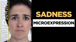 Sadness Microexpression  Understanding Facial Expressions [upl. by Donata]