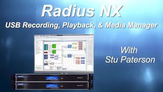 Symetrix Webinars  Radius NX  USB Recording Playback amp Media Manager [upl. by Latnahc]