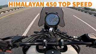 Royal Enfield Himalayan 450  Top Speed [upl. by Nuy]