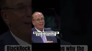 blackrock larryfink ceo economy usa europe [upl. by Chet848]