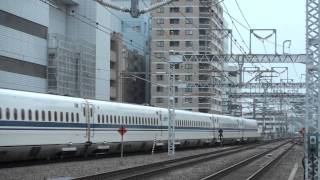 【JR東海】東海道・山陽新幹線N700系Z編成のぞみ34号東京行＠新横浜 [upl. by Nauqed]