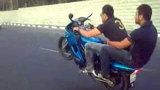 ninja 150rr wheelie takcharkh iran tehran [upl. by Broeder]