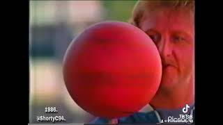 1986 Amoco TV Commercial Featuring Magic Johnson And Larry Bird [upl. by Adnylg]