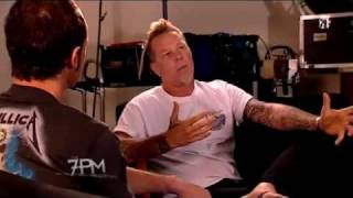 Metallica  James Hetfield  Interview Australia Nov 2010 [upl. by Elstan213]