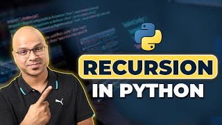 40 Python Tutorial for Beginners  Recursion [upl. by Ajiram]