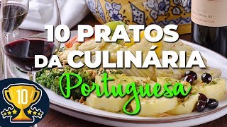 10 pratos da culinária Portuguesa [upl. by Airetak414]