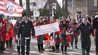 Carnaval Wijchen 2014 De Wijchense Reut 2014 deel 1 [upl. by Morry]