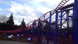 Sonic Spinball Alton Towers  HD [upl. by Enaelem121]