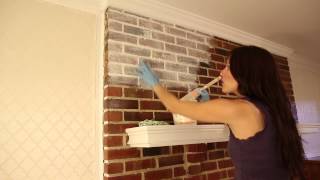 How to WHITEWASH BRICK [upl. by Eelloh]