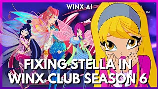 Making Stella a BETTER character in Season 6  WINX AI NICK SPECIAL [upl. by Marie-Ann816]