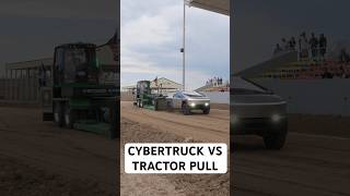 Will the Cybertruck survive a tractor pull [upl. by Arva]