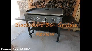 Blackstone 36quot Griddle Review  Blackstone Griddle  Review [upl. by Aretahs]