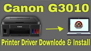 How To Install Canon G3010 Printer  Printer install  Raunak infotech  Printer canong3010 [upl. by Naujid]