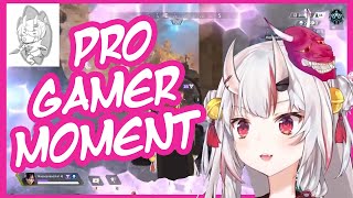 Nakiri Ayames Pro Gamer Killstreak  Apex ENG [upl. by Terag]