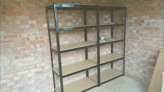 How To Assemble Metal Shelving [upl. by Stegman567]