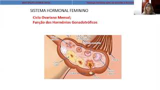 Fisiologia Feminina Antes da Gravidez e Hormônios Femininos Zoom [upl. by Topping]