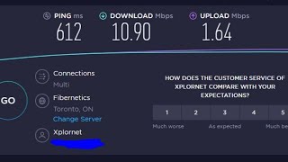 Is Xplornet Satellite internet good enough for live streaming OBS TEST [upl. by Analla]